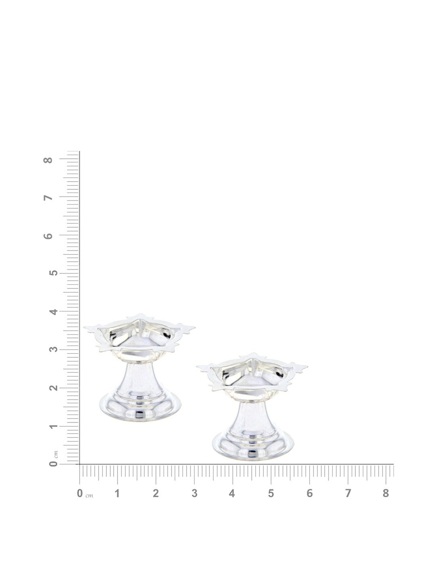 Sri Jagdamba Pearls 0.8 Silver Vishnu Idol