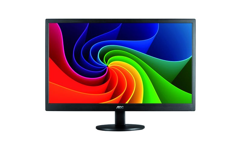 AOC E970SWN 18.5" WXGA LED LCD Monitor - 16:9 - Black - 1366 x 768 - 16.7 Million Colors - 200 Nit - 5 ms - 60 Hz Refresh Rate - VGA