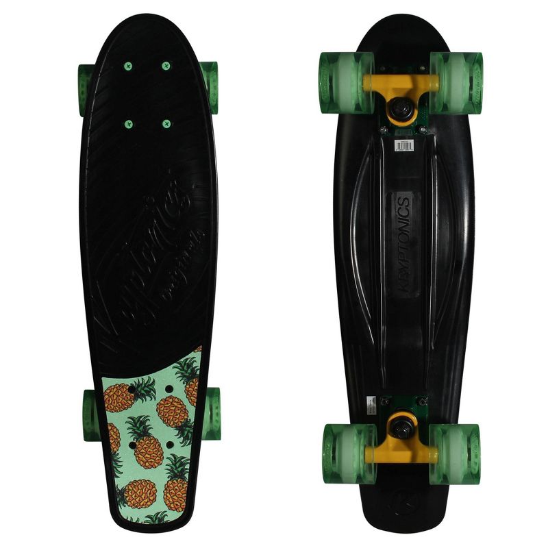 Kryptonics 22.5" Originals Skateboard - Black
