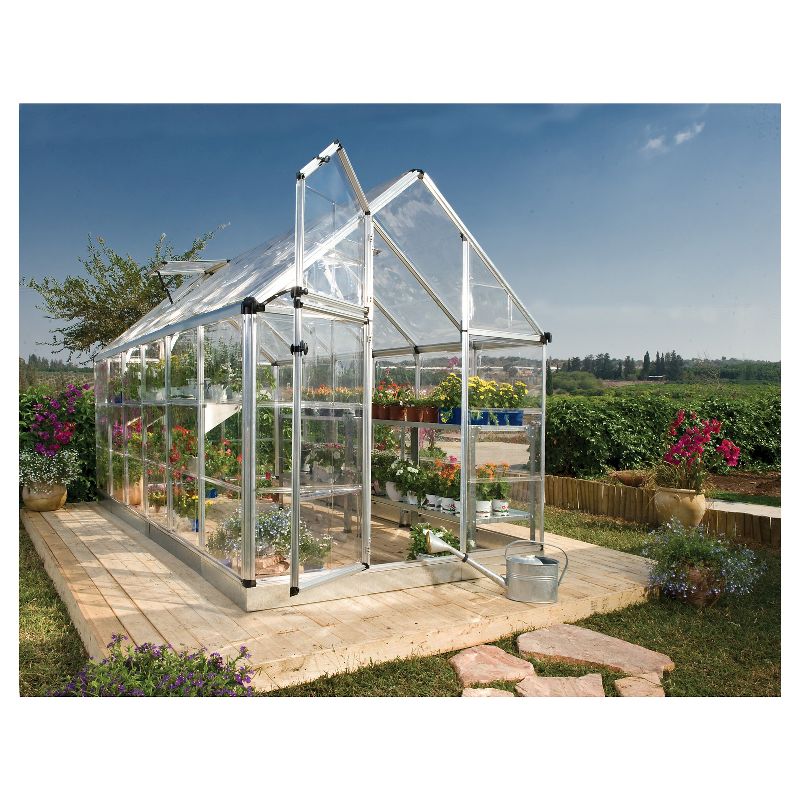 8' X 12'Snap And Grow Professional GreenHouse - Palram