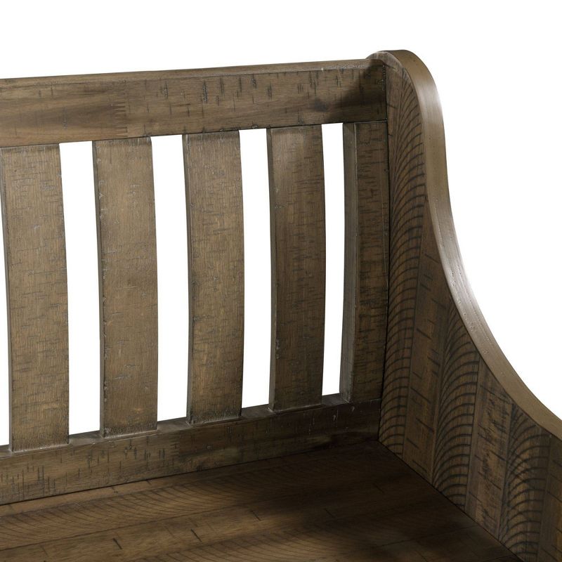 Stanford Pew Bench Gray - Picket House Furnishings