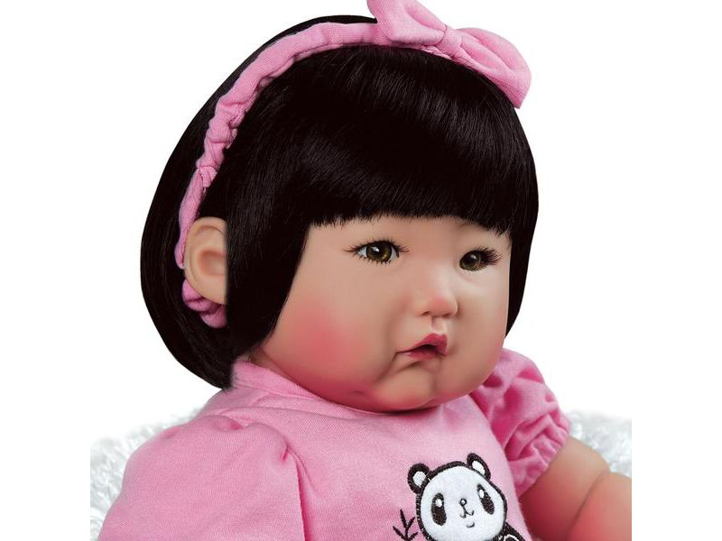 Paradise Galleries Lifelike Reborn Baby Doll Bamboo, 20 inch Girl Doll in GentleTouch Vinyl & Weighted Body, 7-Piece Doll Gift Set