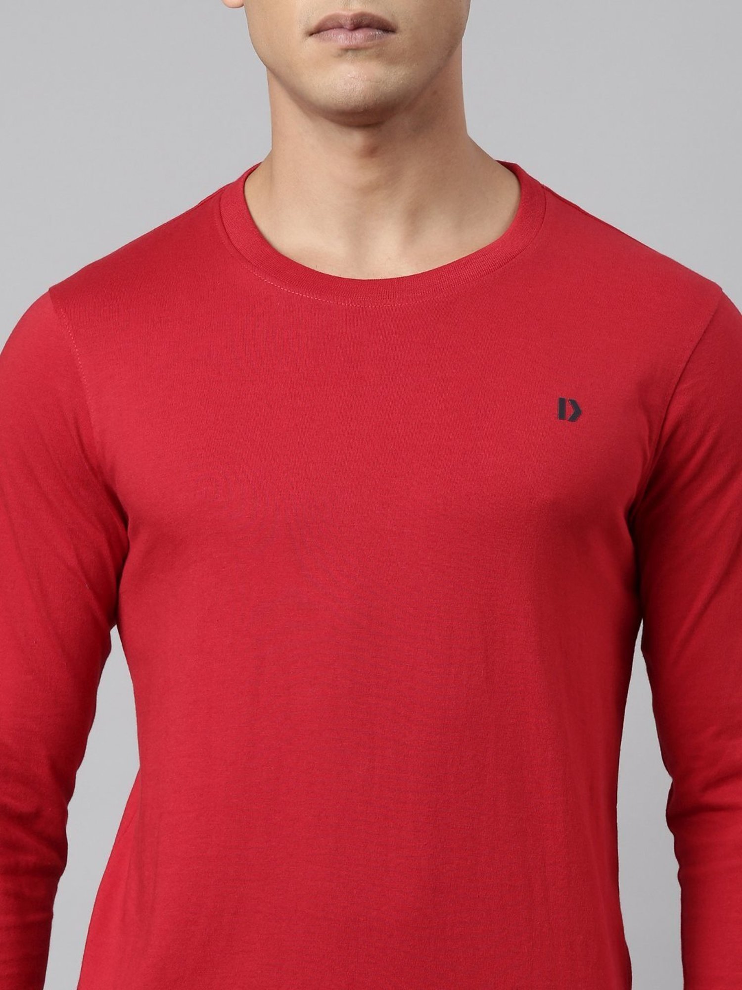 Dixcy Scott Originals Red Cotton Comfort Fit T-Shirt