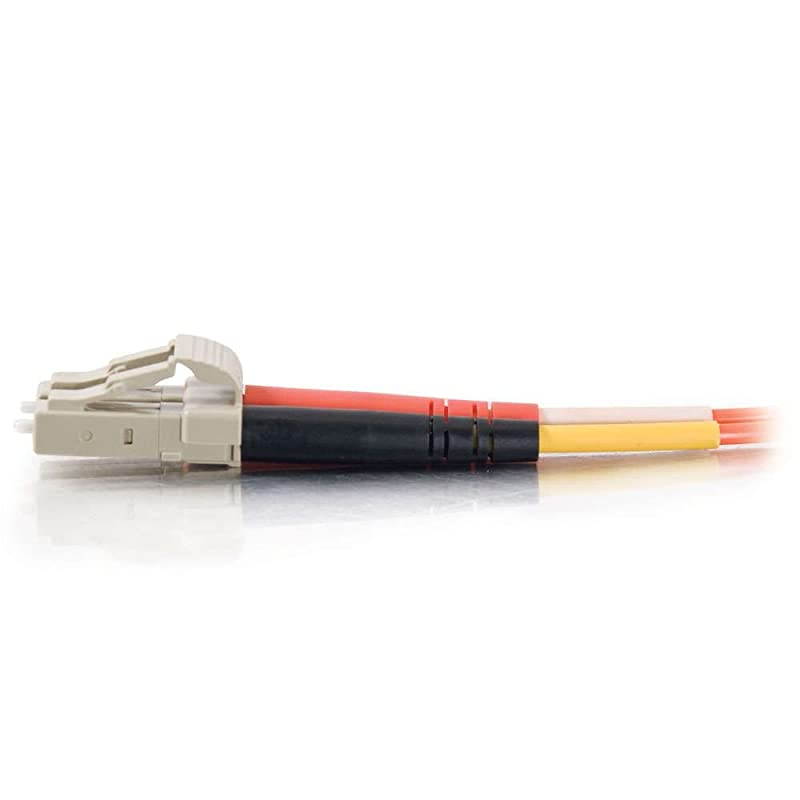33111 OM1 Fiber Optic Cable LCLC 625125 Duplex Multimode PVC Fiber Cable Orange 23 Feet 7 Meters