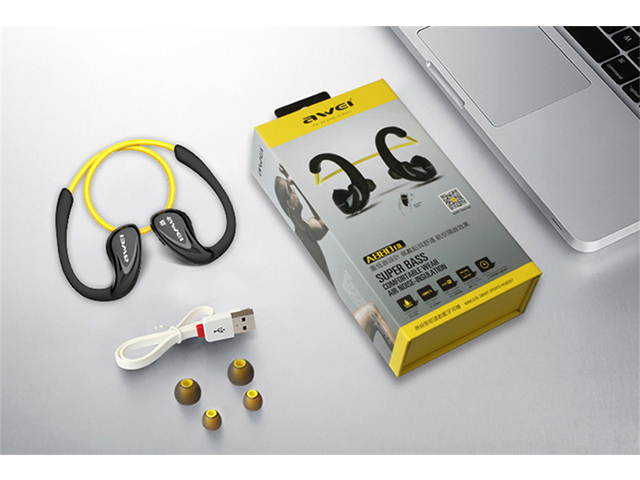 AutofeelSunriseoffice Hifi Bluetooth Earphone Headset Wireless Headphone With Mic 3D Bass Stereo Neckband Sport Earbuds Noise Canceling Cordless For Phone iPhone Xiaomi Samsung