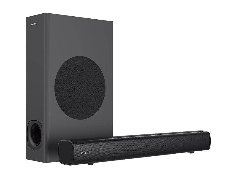 Creative Stage 2.1 High Performance Under-monitor Soundbar with Subwoofer