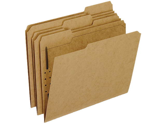 Pendaflex Folder,Kraft,1/3cut,Ltr FK211