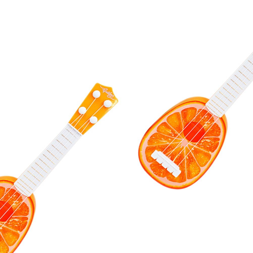 Mini Fruit Musical Guitar Ukulele Instrument Toy Children's Educational Game Toys (Kiwi)