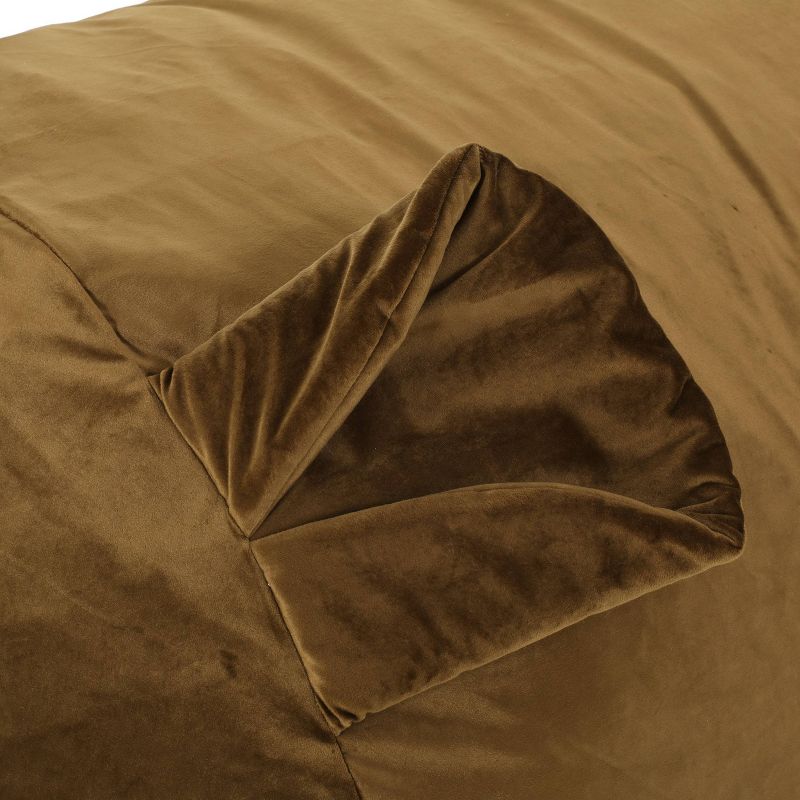 Axelle Faux Sheep Accent Lounger White - Picket House Furnishings