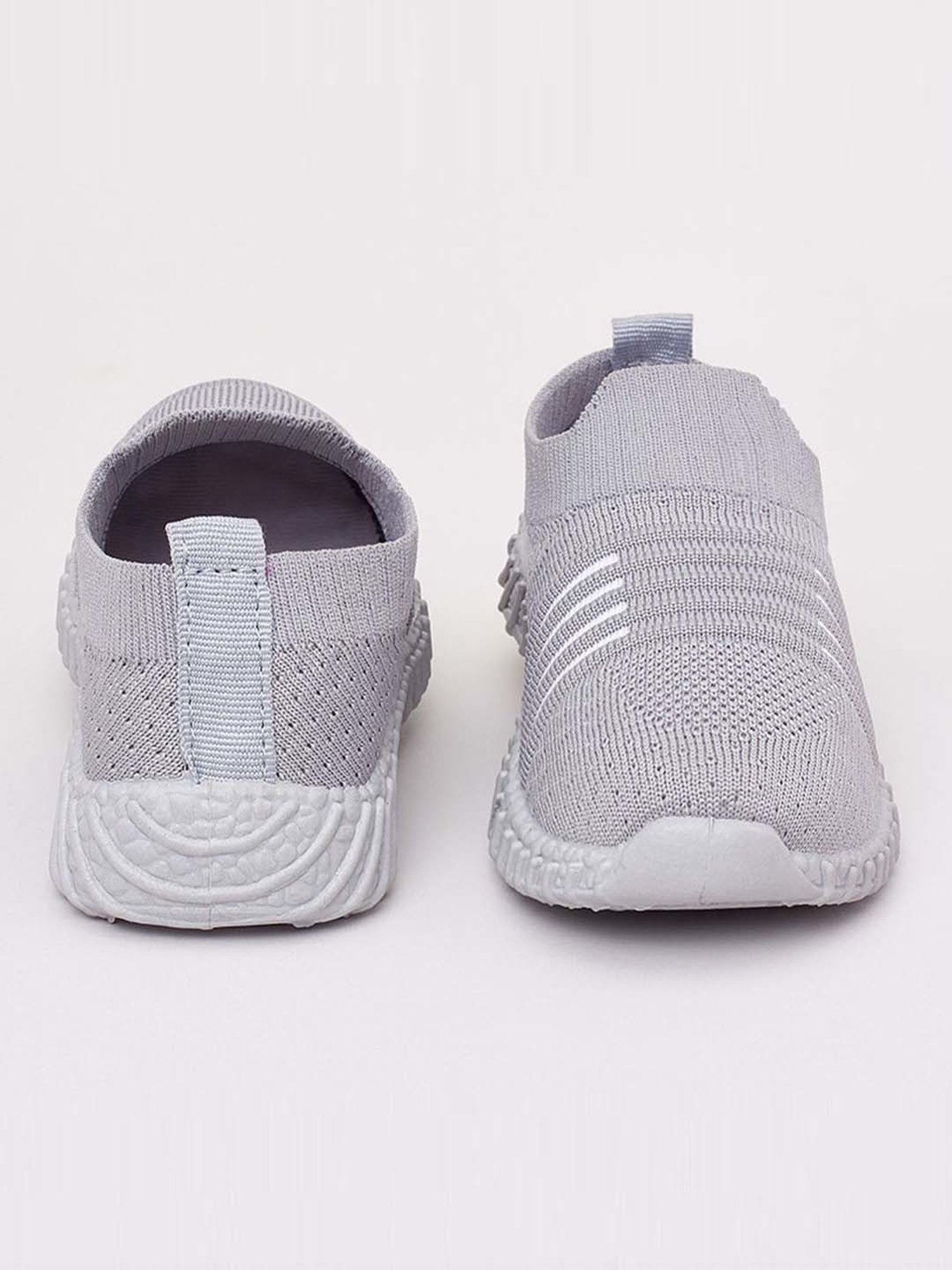 Priaansha Kids Grey Casual Slip-Ons