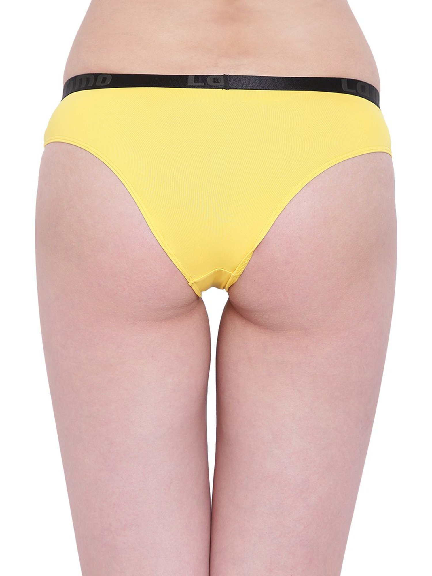 La Intimo Yellow Bikini Panty