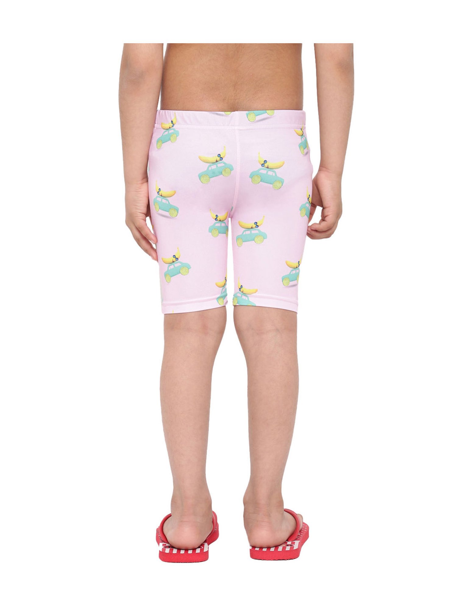 IO Kids Pink Printed Jammers