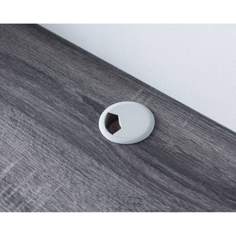 60" Edwige Floating TV Console Distressed Gray - miBasics