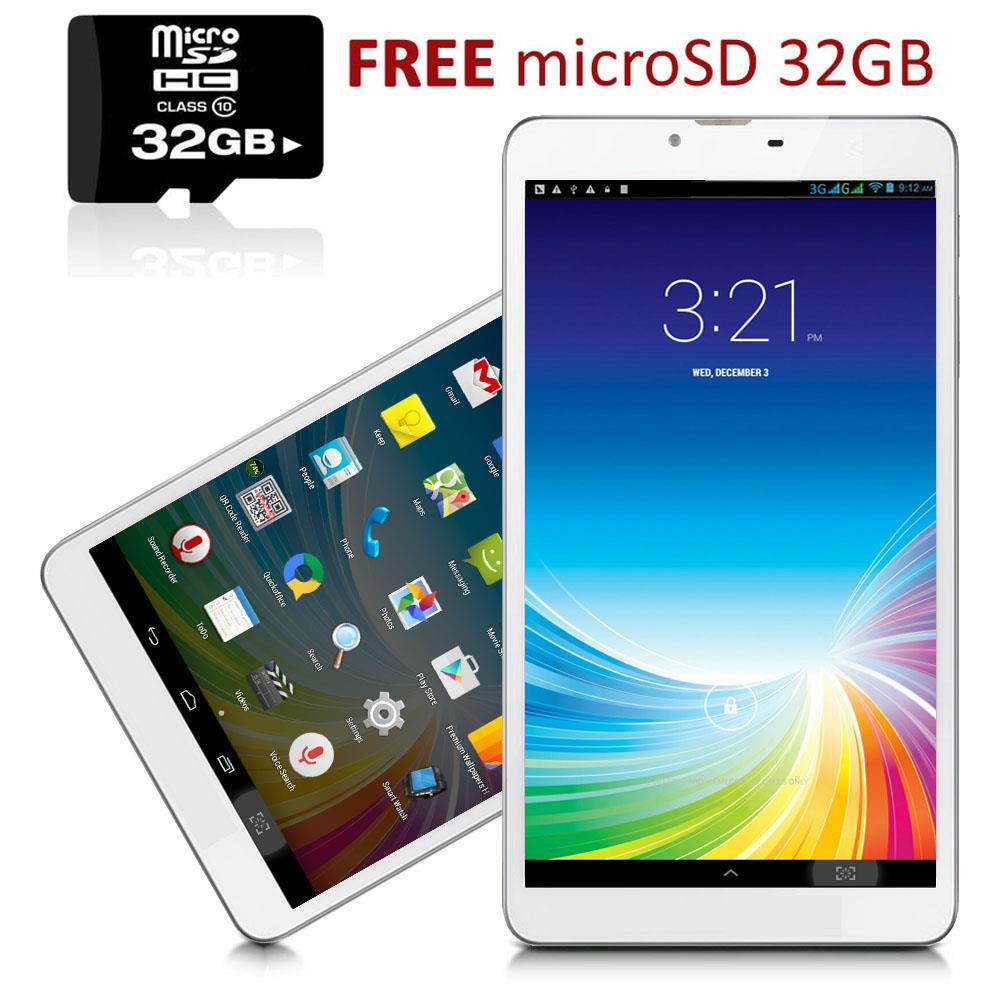 Indigi&reg; 2-in-1 Phablet 7.0" GSM 3G SmartPhone + Tablet PC Android 4.4 ~Free 32GB microSD