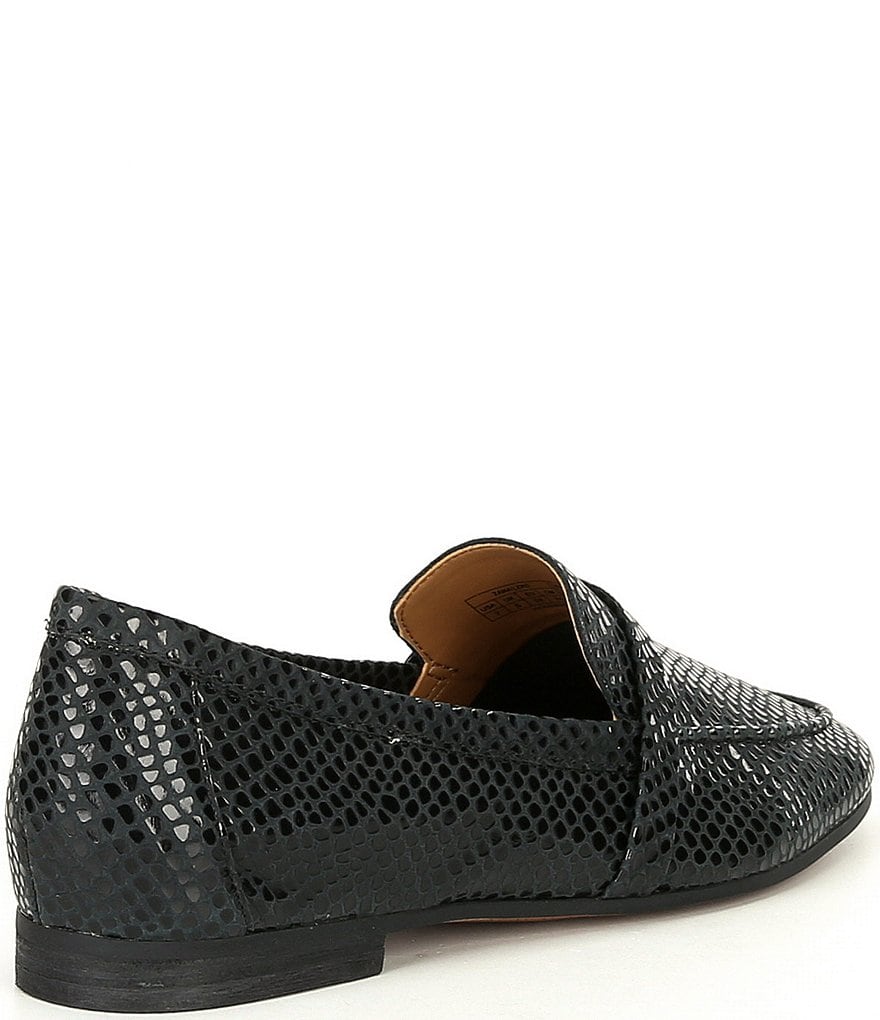 Vionic Zana Lizard Embossed Loafers