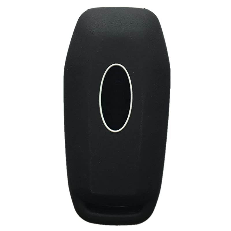 Silicone Keyless Entry Remote Control Key Fob Cover Case protector For 5 Button 2015 2016 Ford Mustang Lincoln MKZ MKC MKX M3NA2C31243300 EJ7T15K601AF 164R7991
