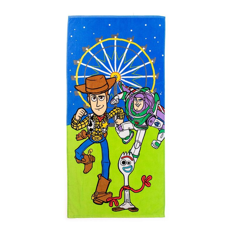 Toy Story Ferris Wheel Beach Towel Blue - Disney