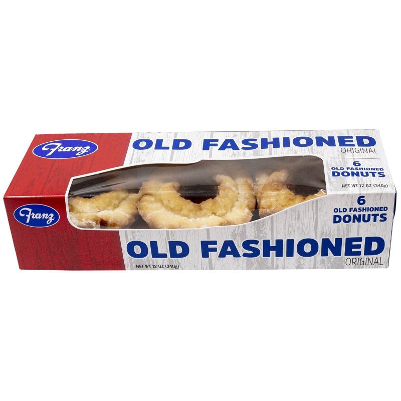 Franz Donuts Glazed Old Fashion Donut - 6ct/12oz