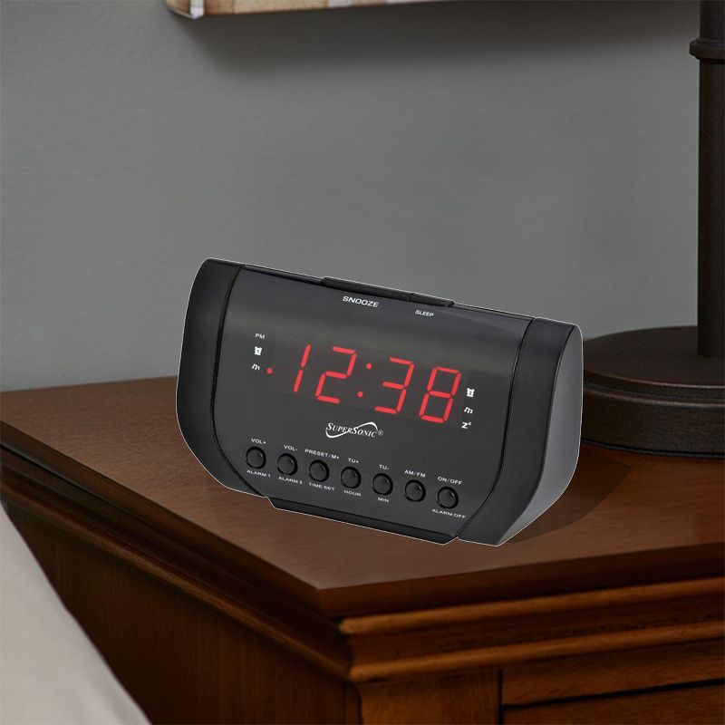 iHome Qi Charging Bluetooth Alarm Clock