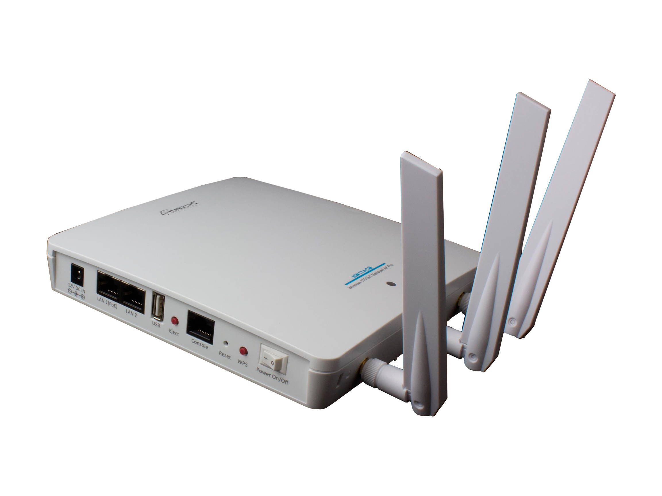 Hawking Technology Wireless-1750AC Managed AP Pro Wireless-AC Concurrent Wall-Mount Access Point (HW17ACM)