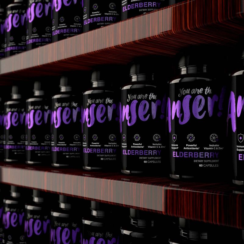 Anser! Elderberry Capsules - 60ct