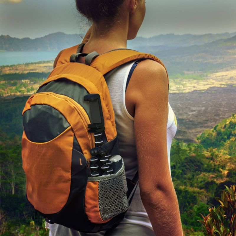 Tzumi ONAIR Selfie Tripod Stick with Flexible Smartphone Stand - Black