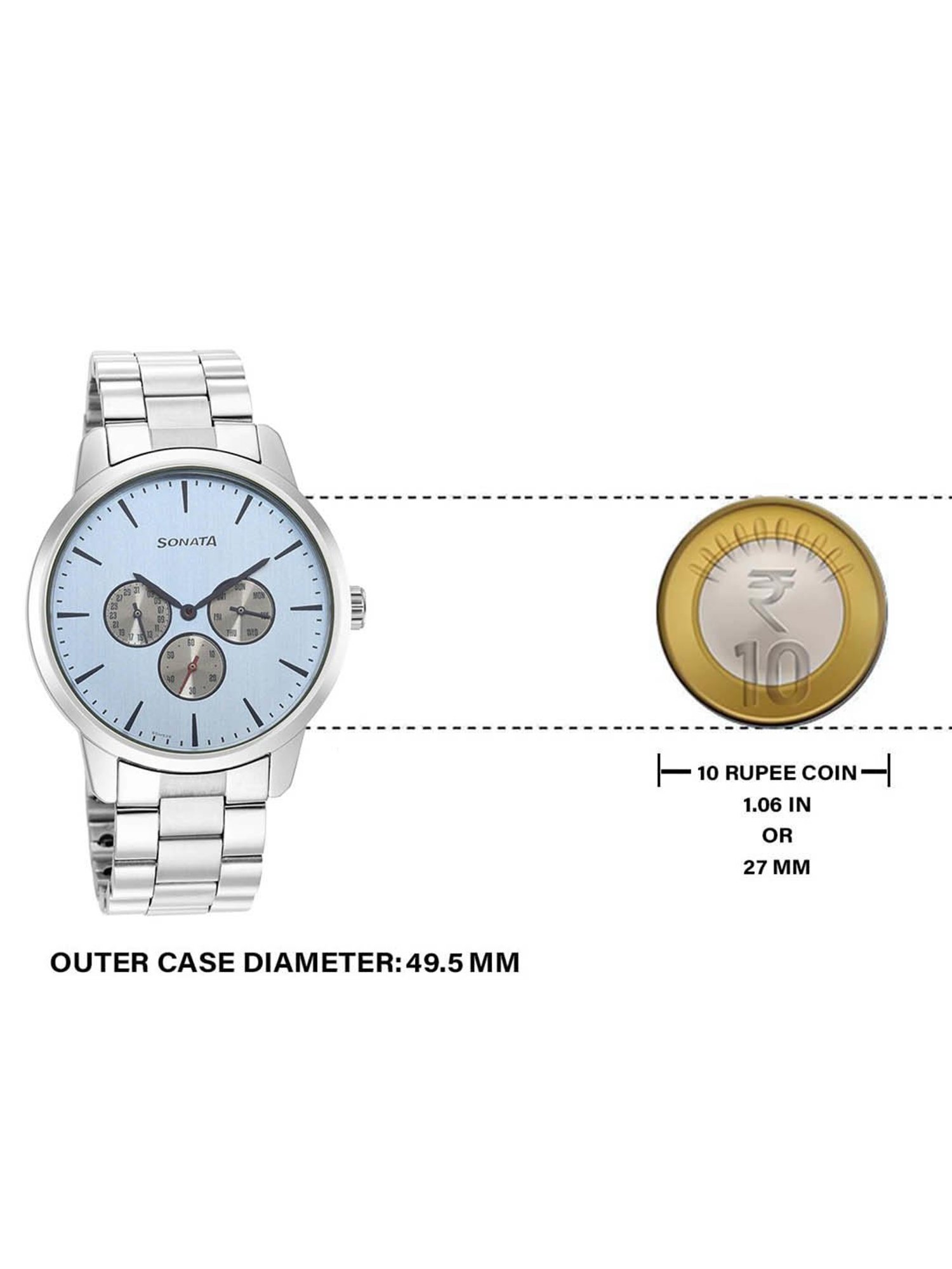 Sonata NR7139SM04 Versatyle 2 Analog Watch for Men