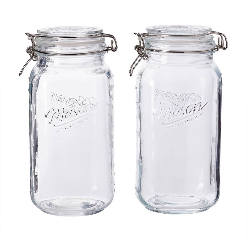 Masontops Pickle Pipe and Pickle Pebble Mason Jar Fermentation Kit - Wide