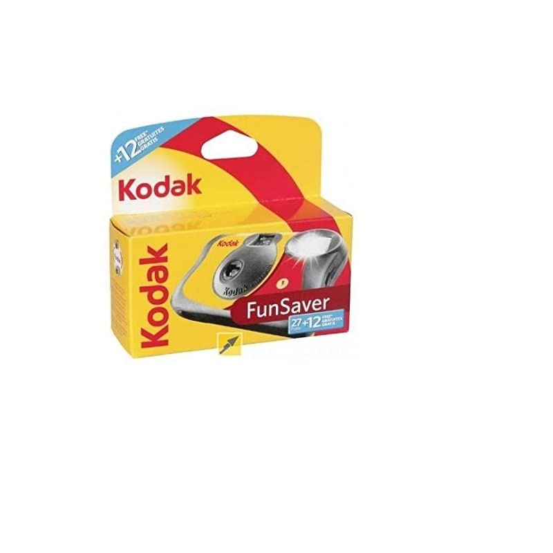 3920949 Fun Saver Single Use Camera with Flash YellowRed