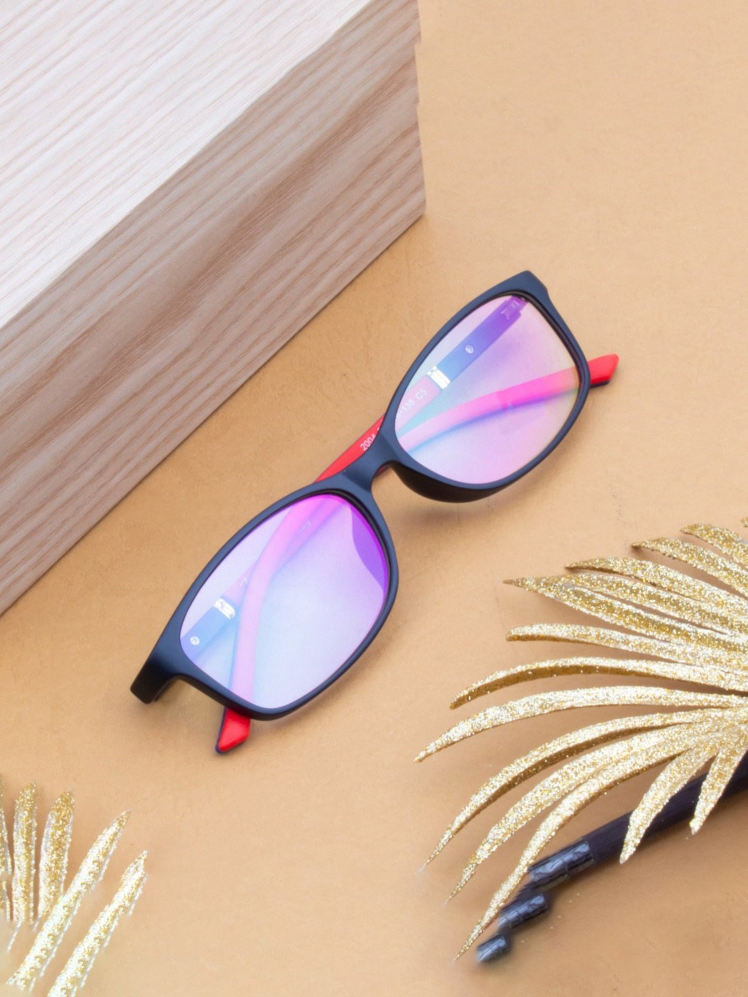 Carolina Herrera Brown Full Rim Round Eye Frame For Women