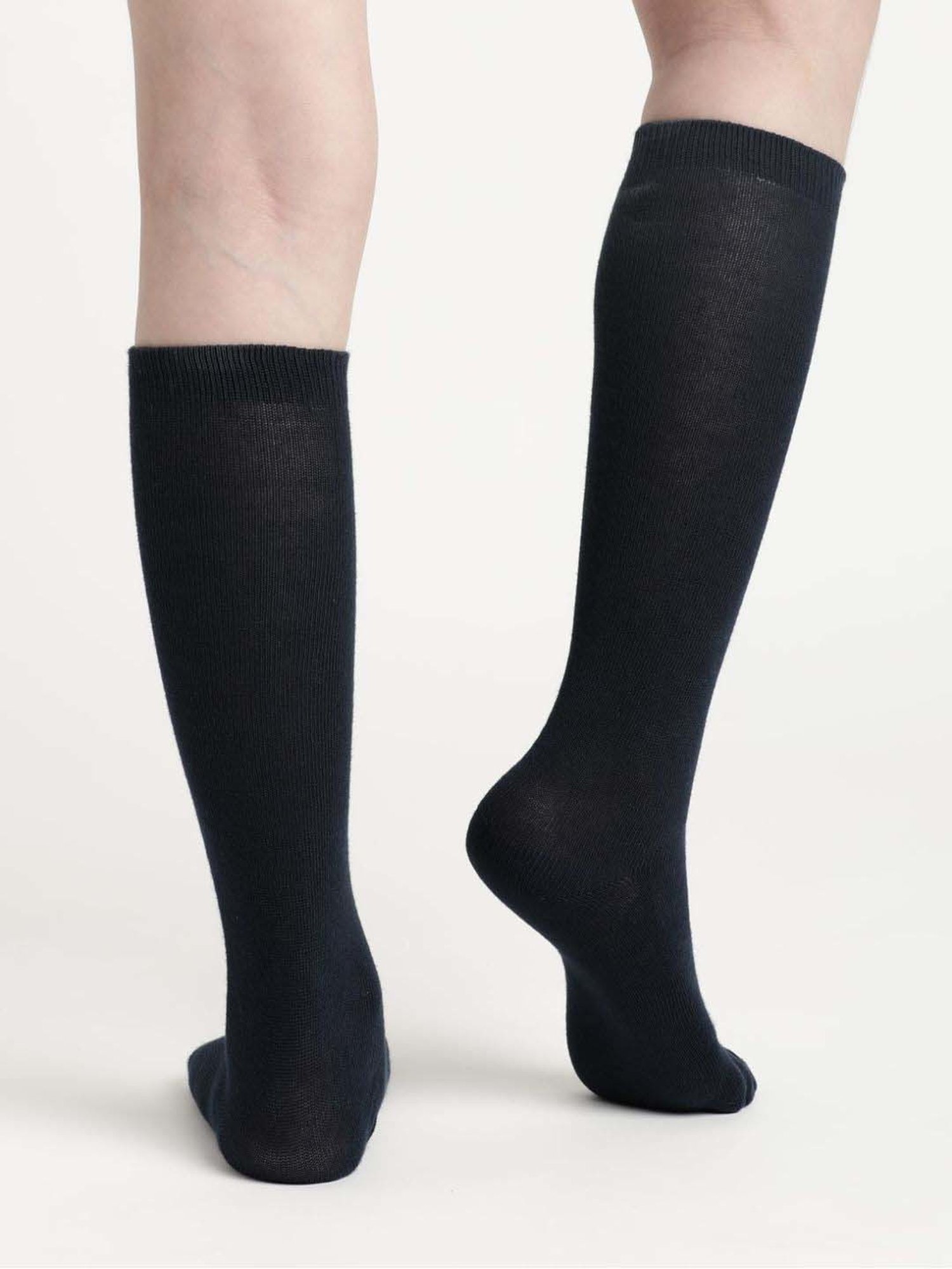 Bonjour Kids Black Regular Fit School Socks - Pair of 5