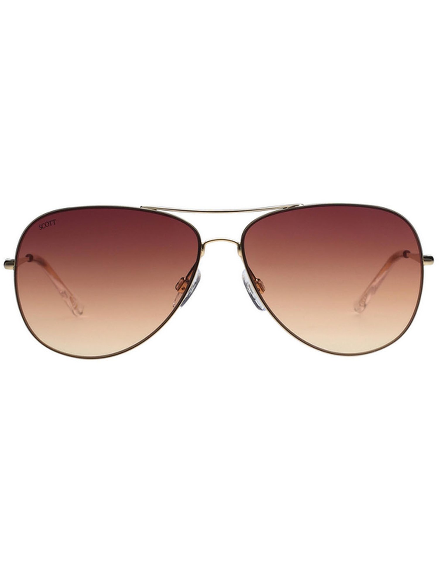 SCOTT Orange Aviator UV Protection Unisex Sunglasses