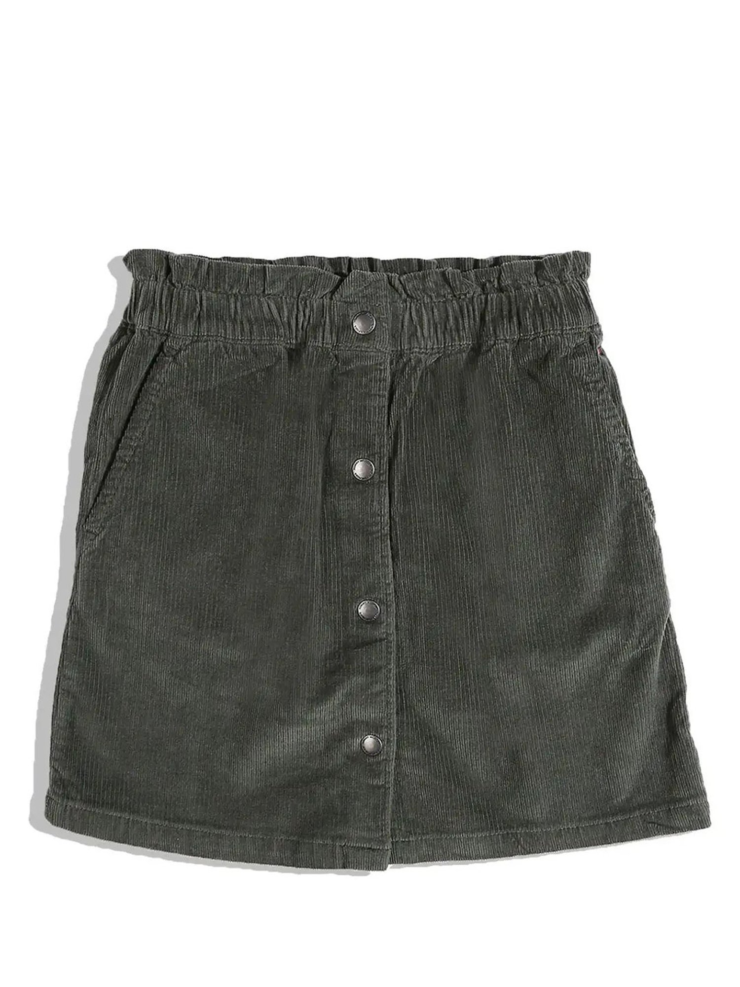 Tommy Hilfiger Kids Green Solid Skirt