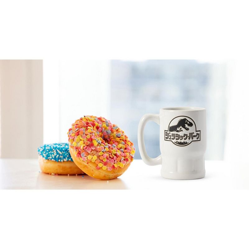 Underground Toys Jurassic Park Japanese Logo Ceramic Mini Mug