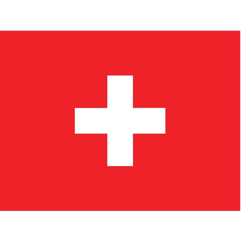 NYLGLO 198162 Switzerland Flag,4x6 Ft,Nylon