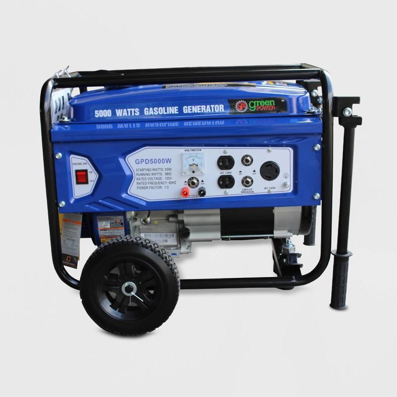 4500 Watt Gasoline Powered Portable Generator Manual Start - A-iPower