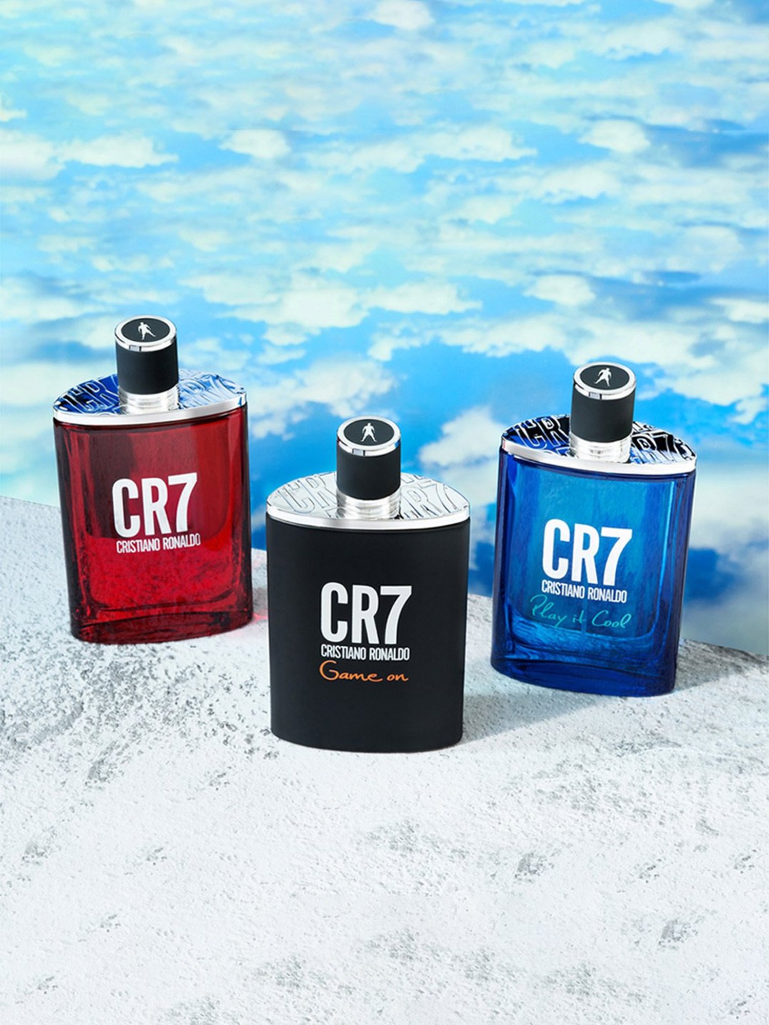 Cristiano Ronaldo Origins Eau de Toilette Vaporisateur Spray Trio Set for Men