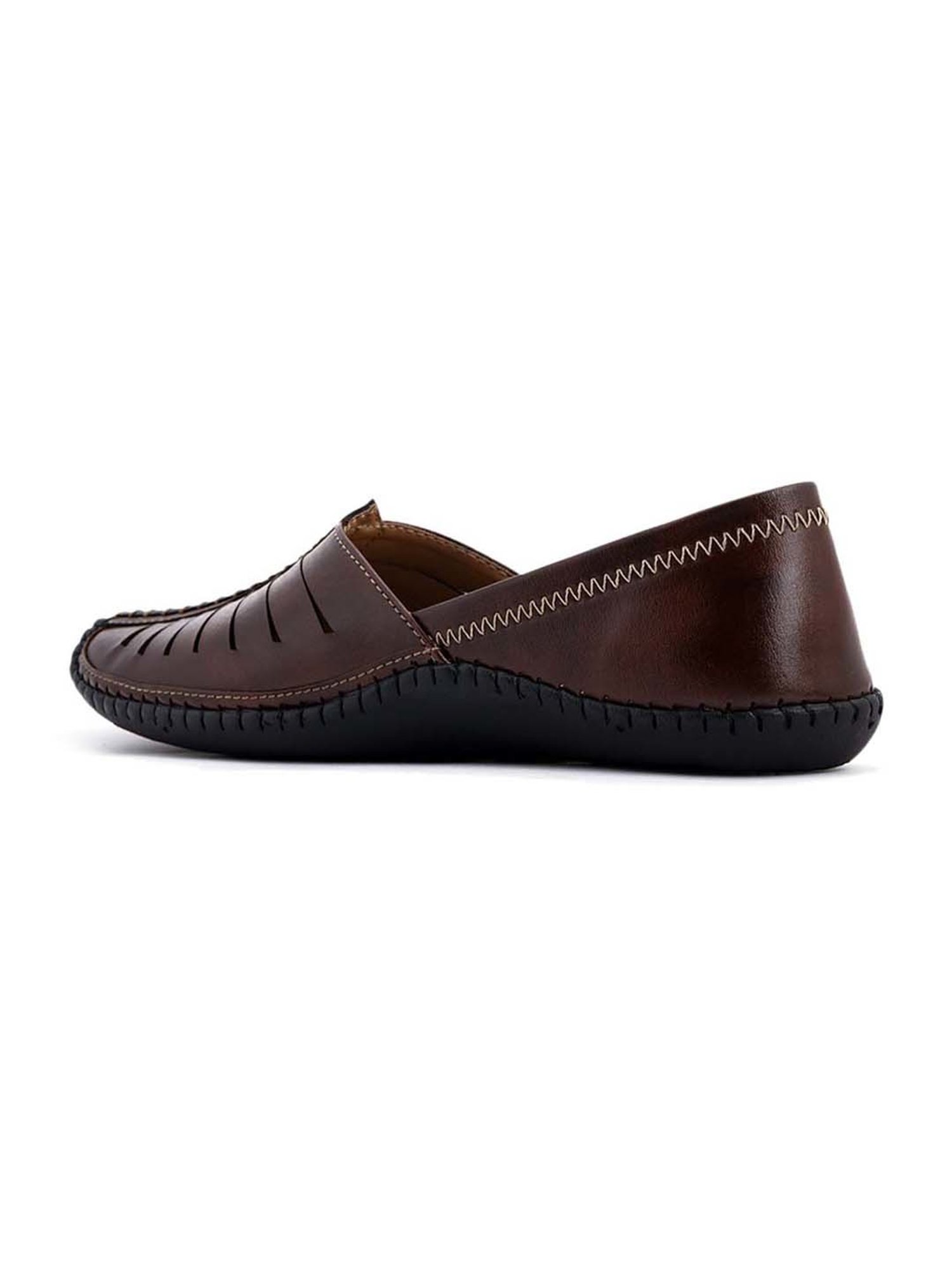 Lazard by Khadim's Men's Brown Ethnic Juttis