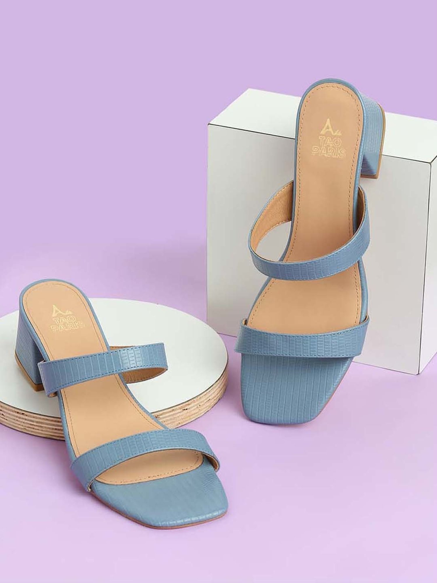 Tao Paris Women's Eve Sky Blue Casual Sandals