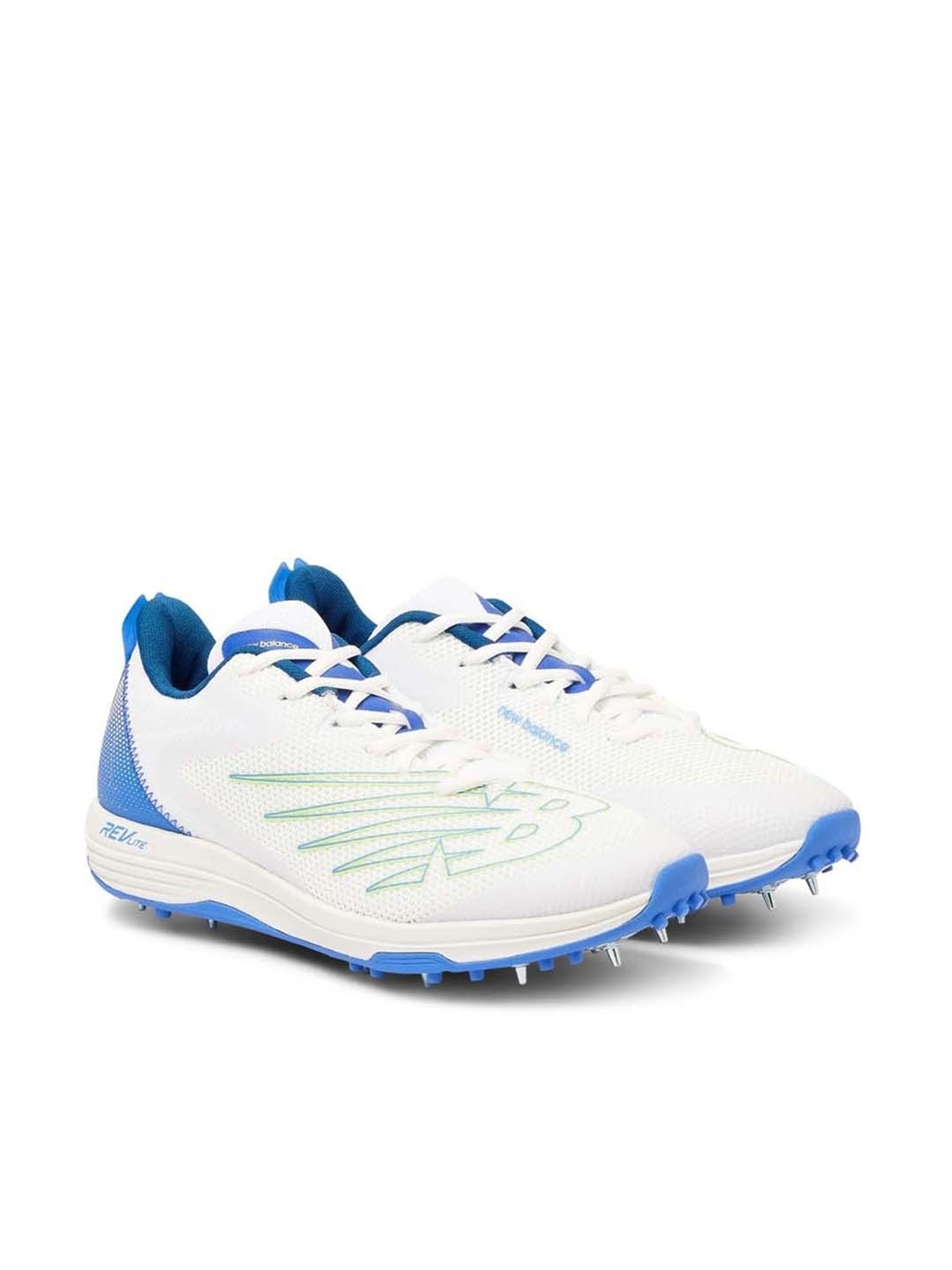 Nivia Men's Track and field-400 Blue Cricket Shoes