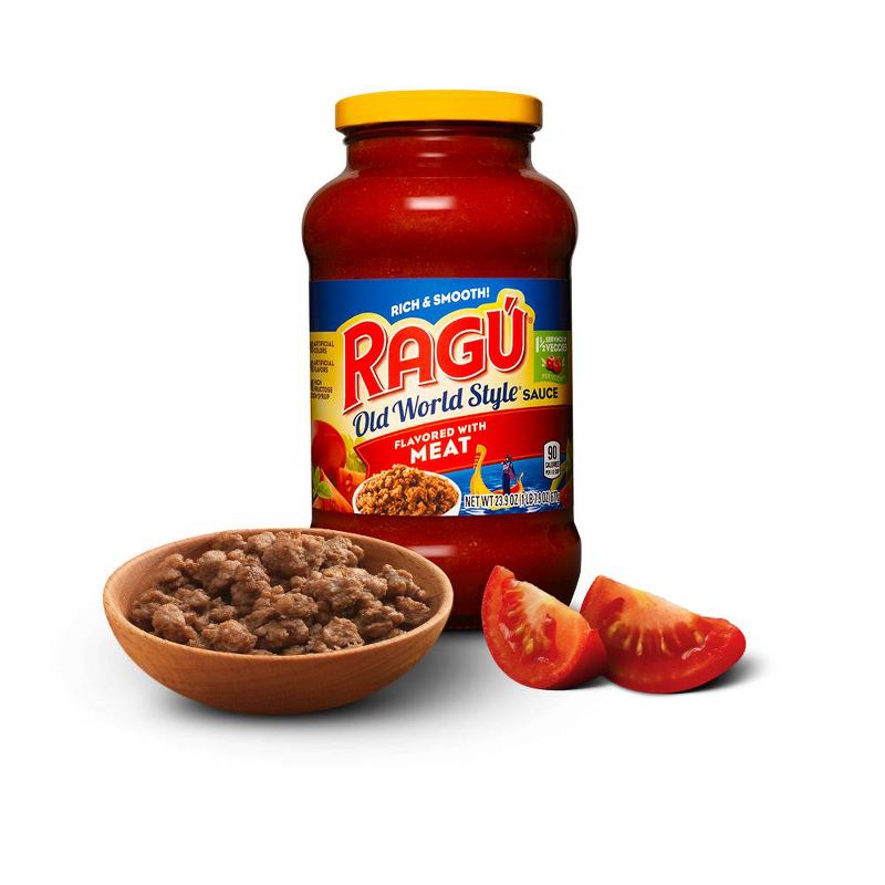 RAGU Old World Style Meat Flavored Pasta Sauce - 23.9oz