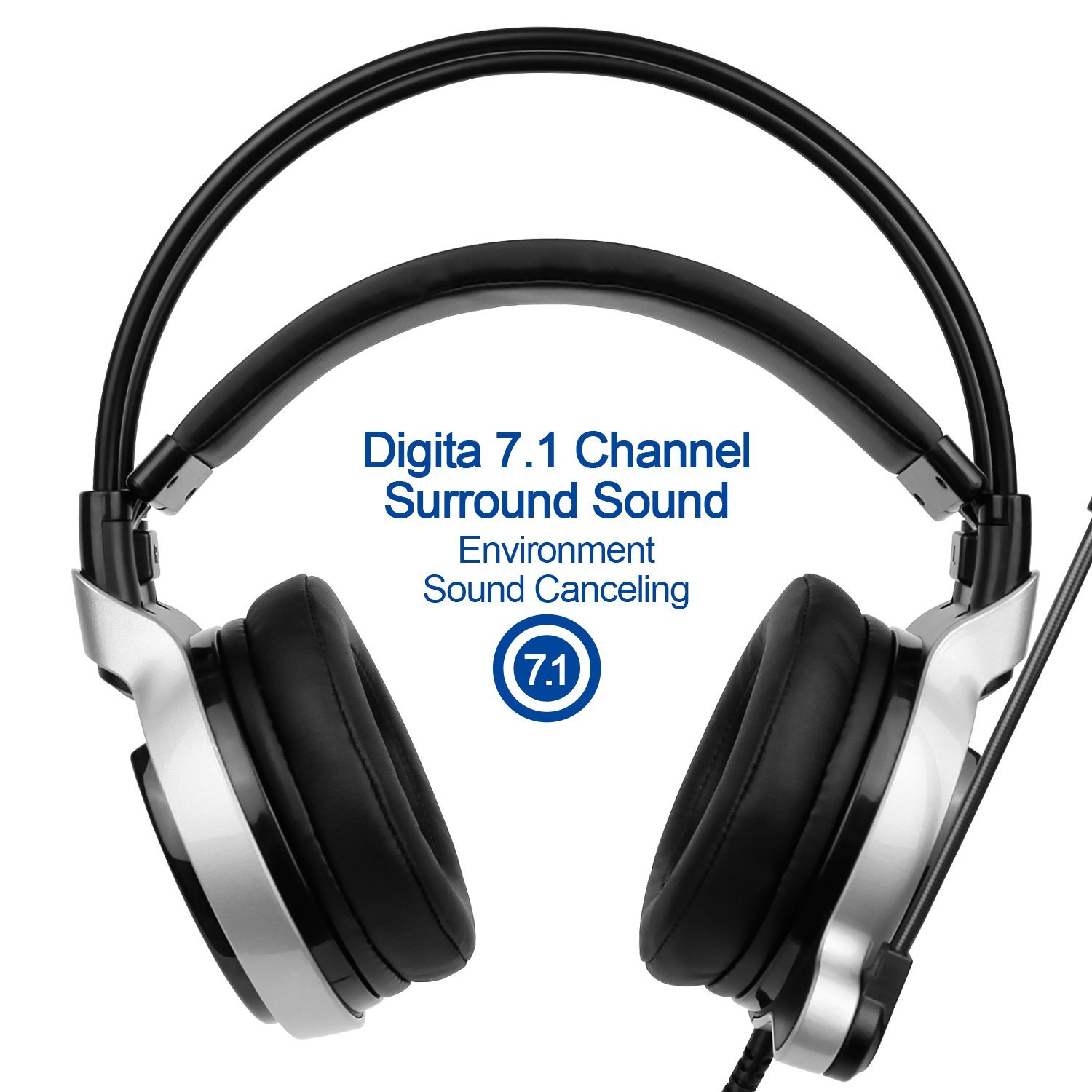 Anivia MH901 7.1 Wired PC Gaming Headset,PS4 Gaming Headset High sound sensitivity Headphone with Mic for New Xbox One/Mac