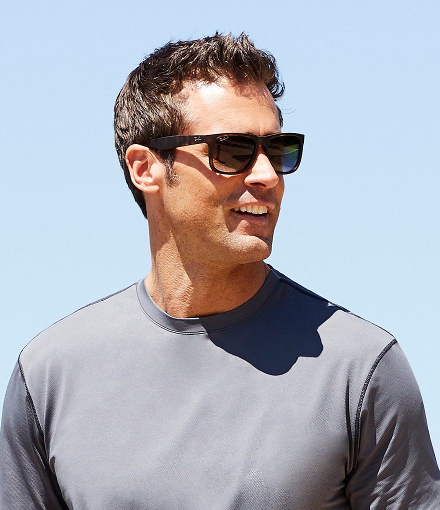 Ray-Ban Justin Polarized Square Sunglasses