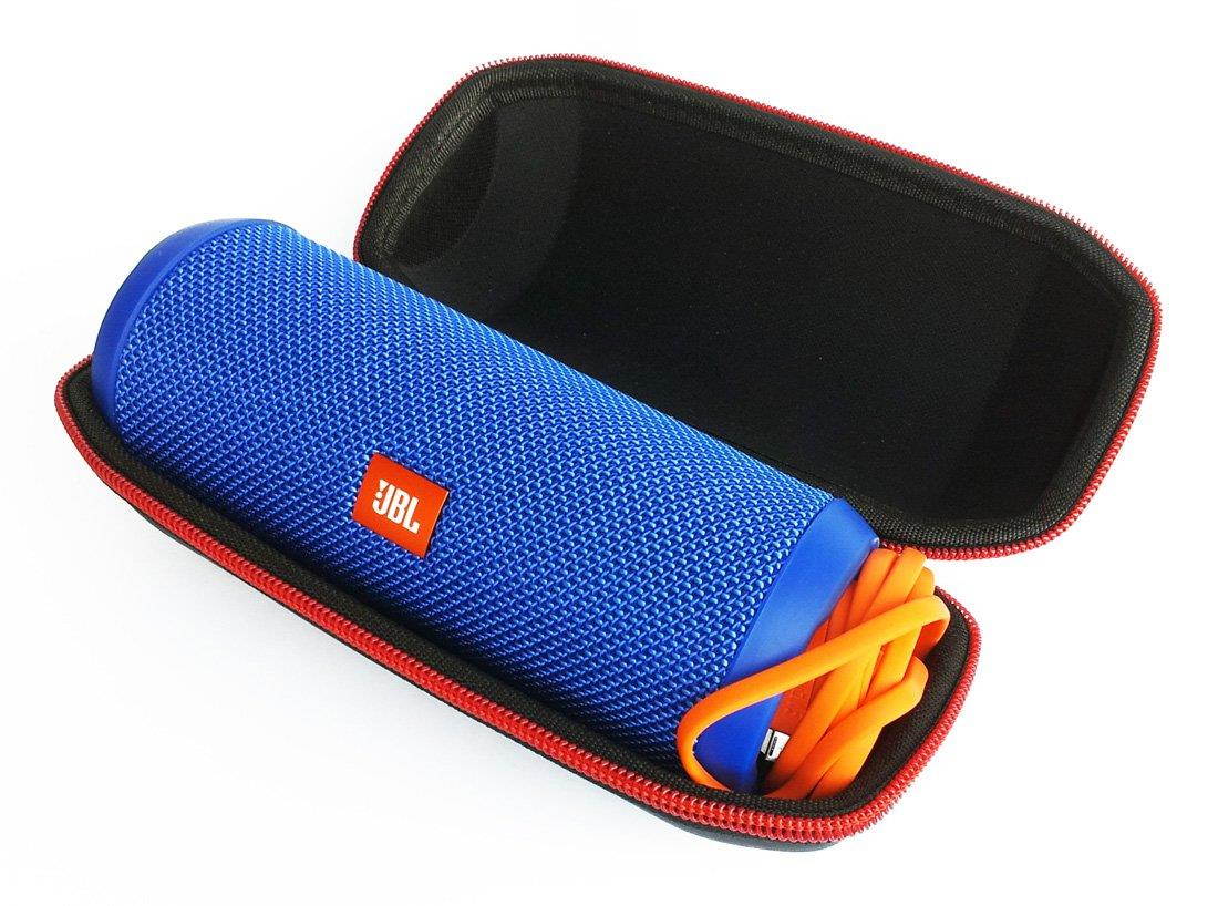 FitSand (TM) Carry Travel Zipper Portable Protective Hard Case Cover Bag Box for JBL Flip 3 or JBL Flip 4 Bluetooth Speaker