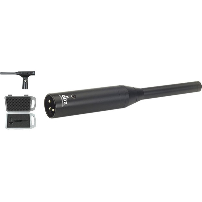 DBX RTA-M - Reference Microphone Real Time Audio Analyzing Mic Perfect for DriveRack PA, DriveRack PA+, 260