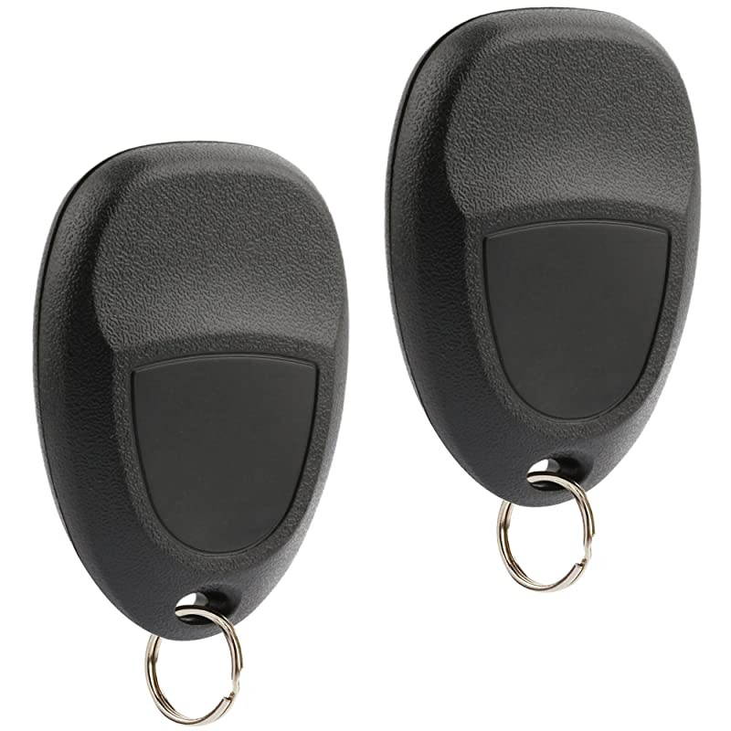 Fob less Entry Remote fits Chevy Silverado Traverse Avalanche Equinox ExpressGMC Acadia Savana SierraPontiac TorrentSaturn Vue Outlook 15913420 Set of 2