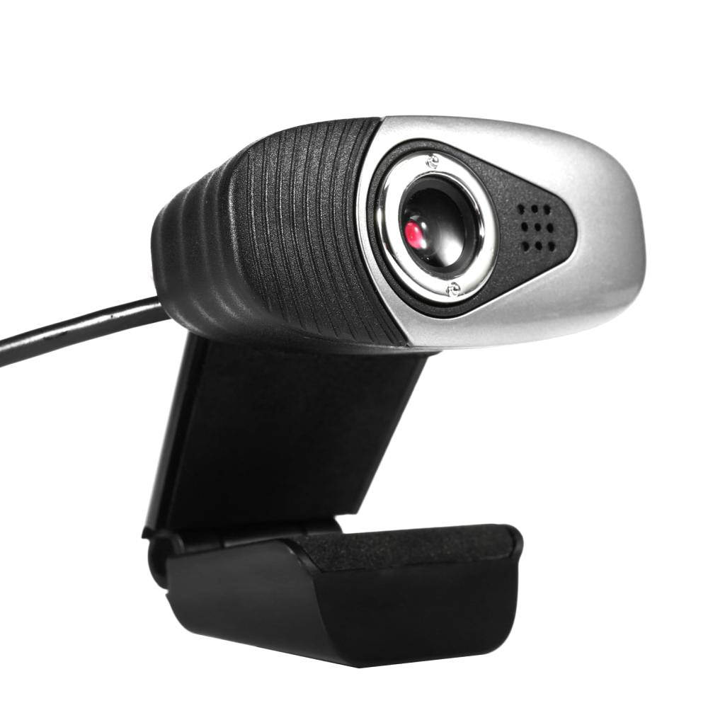 A871 Web Camera USB Webcam Web Cam Desktop Camera With Built-in MIC  Grey