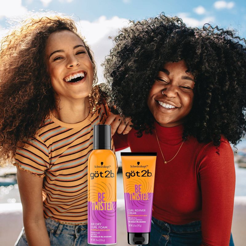Got2B Twisted Air Dry Curl Foam - 8oz