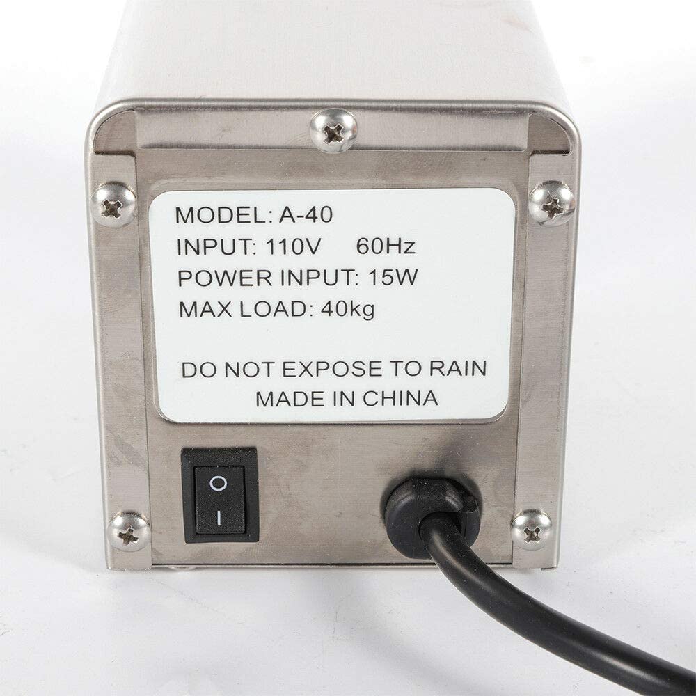 LOYALHEARTDY Electric Barbecue Motor Stainless Steel Barbecue Grill Barbecue Grill Rotisserie Roaster Goat Pig Chicken