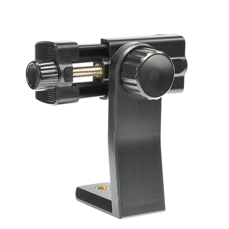 Phone Tripod Holder Head 14quot Screw Adapter + Bluetooth Remote Camera Shutter Rotatable Digtal Camera BracketSelfie Lens MonopodCompatible Camcorder iPhone XXRXs Ma Tripod Adapter